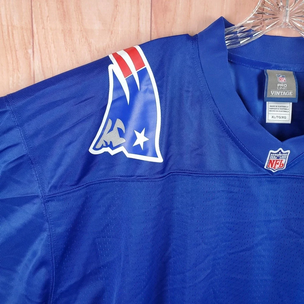 New England Patriots Jersey Mens XL / 2XL Football NFL Pro Line Vintage